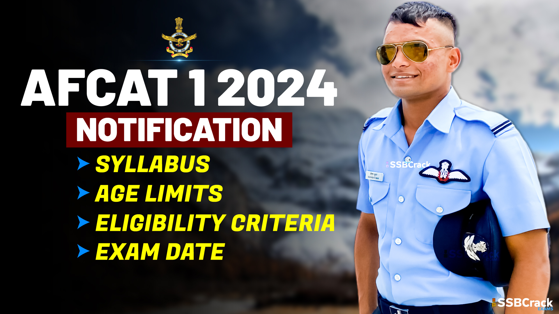 AFCAT 1 2024 Notification Out Now Syllabus Age Limits Eligibility