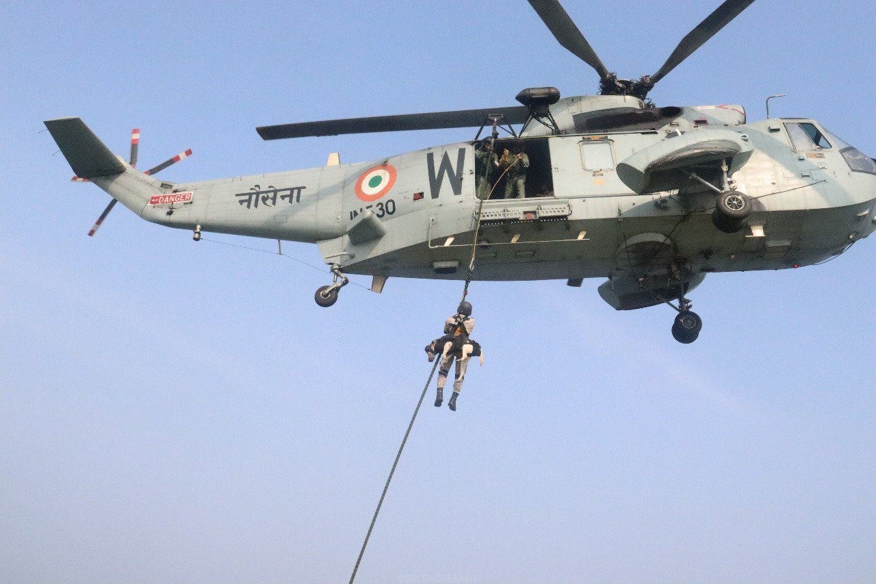 INDIAN NAVY’S SPECIAL FORCE UNIT MARCOS CONDUCTS EXERCISE PRASTHAN - 1