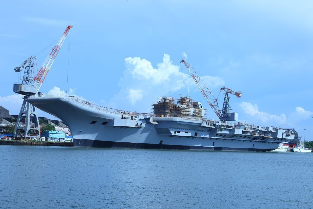 India's First Indigenous Aircraft Carrier INS Vikrant - 2