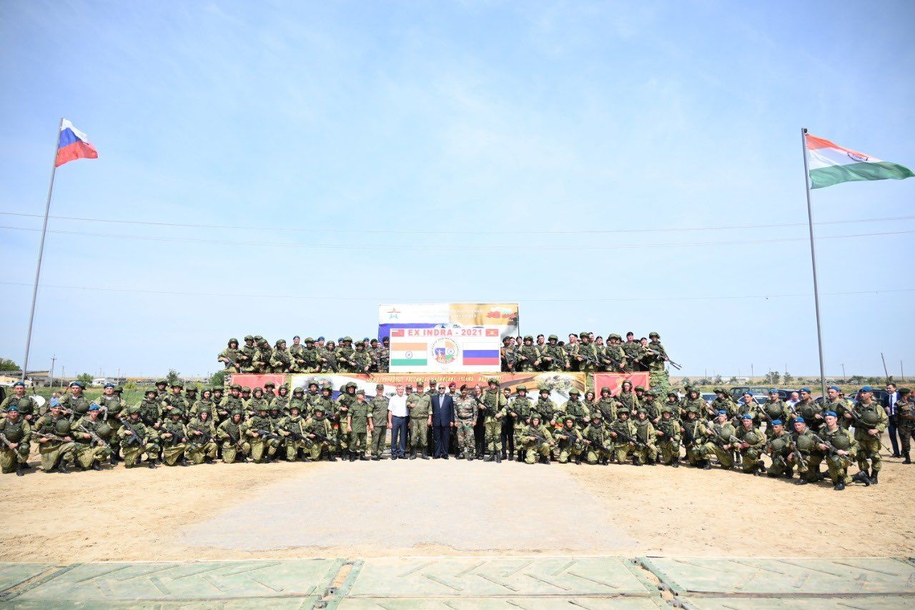 Opening Ceremony Of EXERCISE INDRA-21 - 2