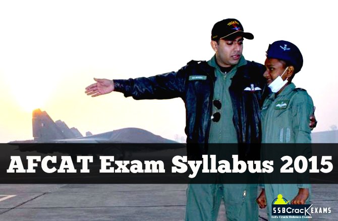 AFCAT Exam Syllabus 2015 