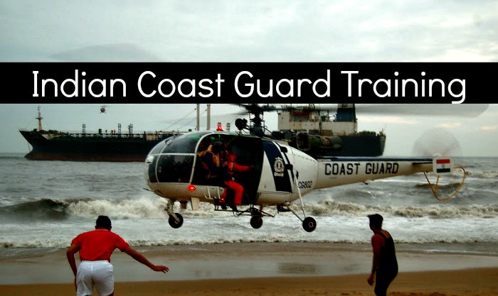 Indian Coast Gurad Training