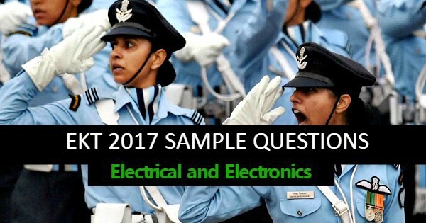 EKT 2017 EE ECE sample questions