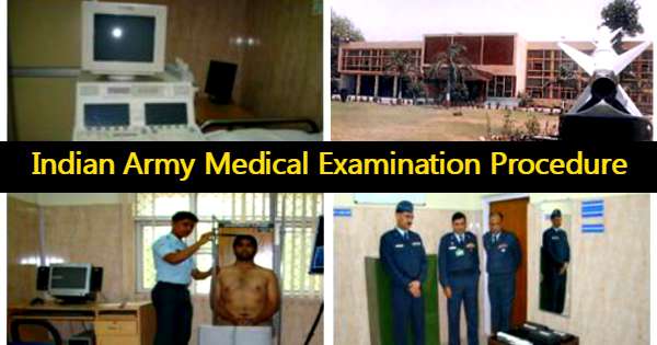 Indian Army Medical Examination Procedure