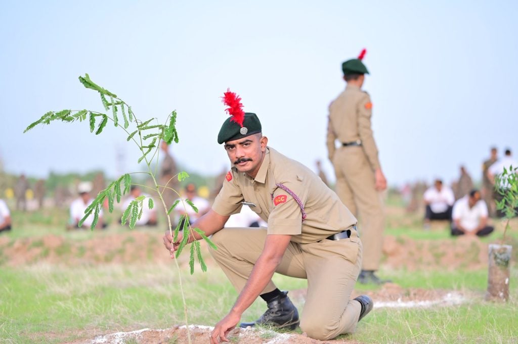 NCC Cadets Plant