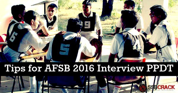 Tips for AFSB 2016 Interview PPDT