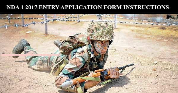 Instructions to fill NDA 1 2017 Online Application Form 1