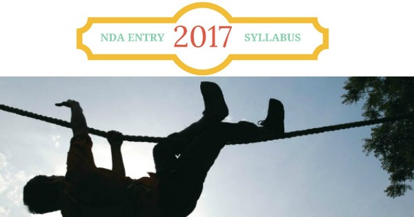 NDA 1 2017 Exam Syllabus