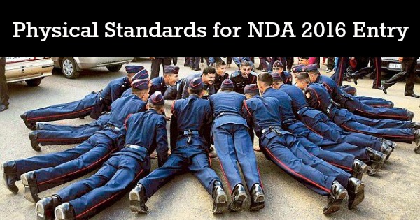 Physical Standards for NDA 2016 Entry