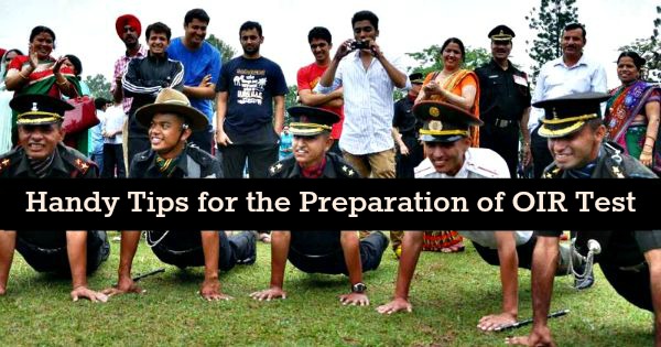 Handy Tips for the Preparation of OIR Test