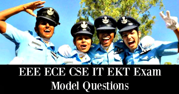 EKT Exam Model Questions