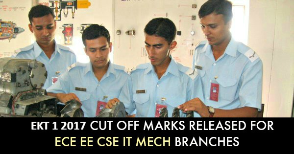 EKT 1 2017 Exam Cut Off Marks