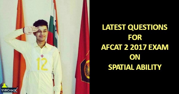 Latest Questions For AFCAT 2 2017 Exam On Spatial Ability