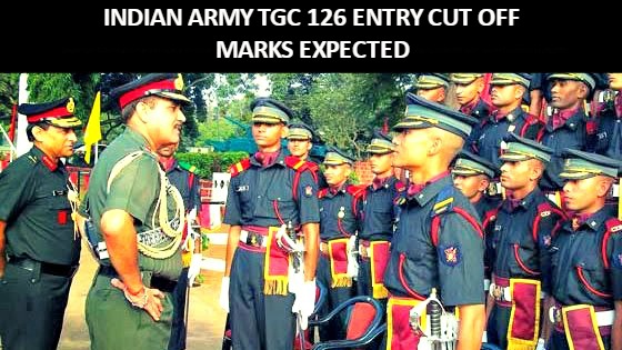 Indian Army TGC 126 Entry Cut Off Marks