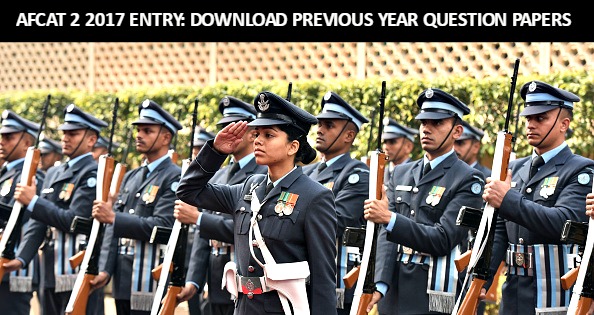 AFCAT 2 2017 ENTRY DOWNLOAD PREVIOUS YEAR QUESTION PAPERS