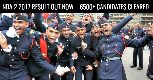 NDA 2 2017 RESULT OUT NOW