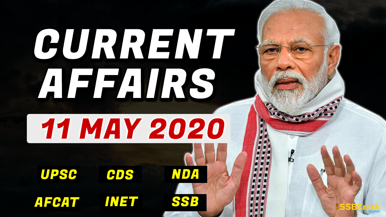 11 May 2020 Current Affairs