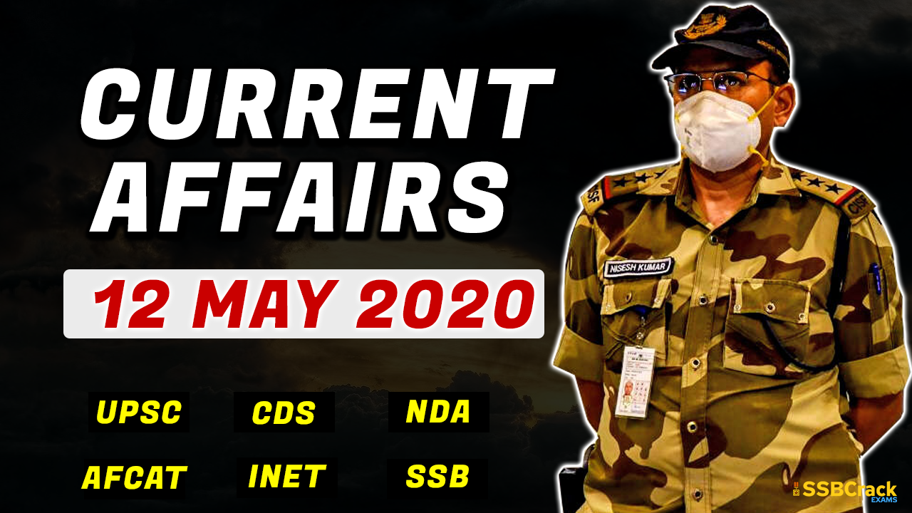 12 May 2020 Current Affairs