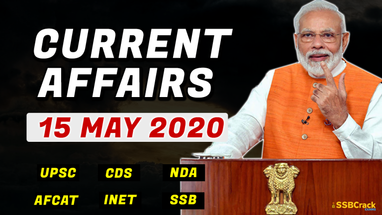 15 May 2020-Current Affairs