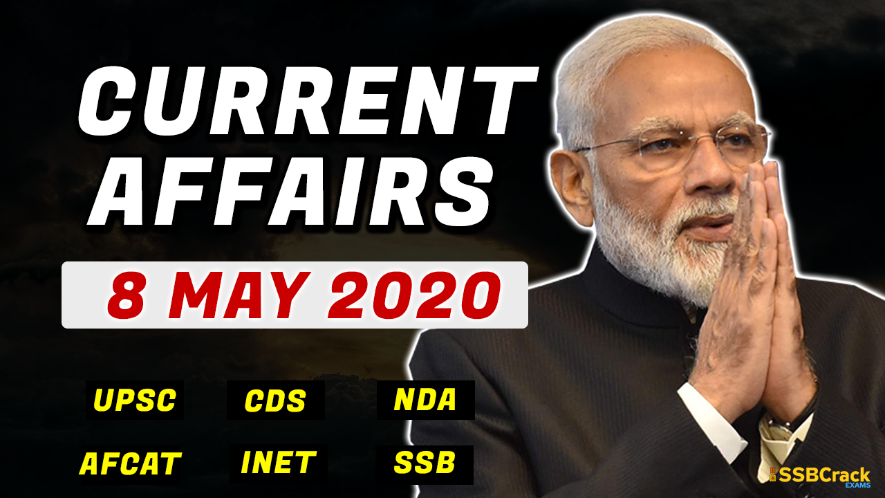 8 May 2020 Current Affiars