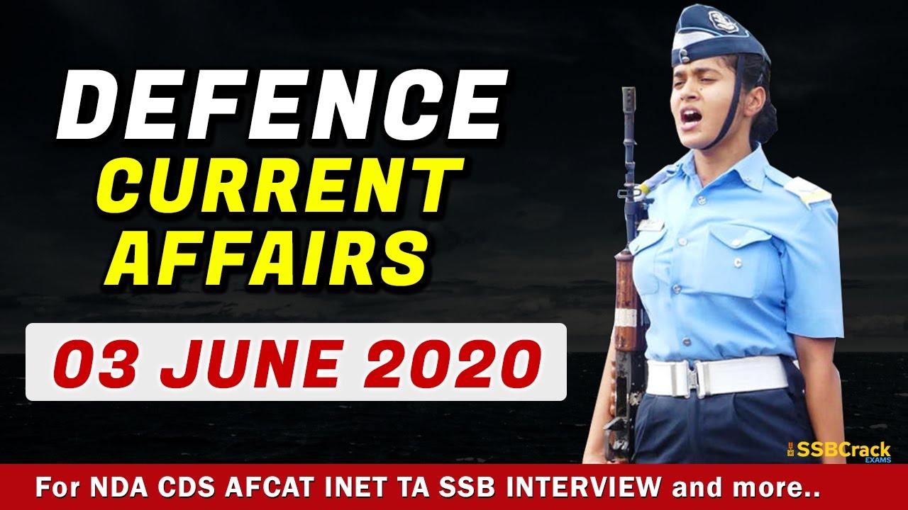 3 may 2020 defence current affairs