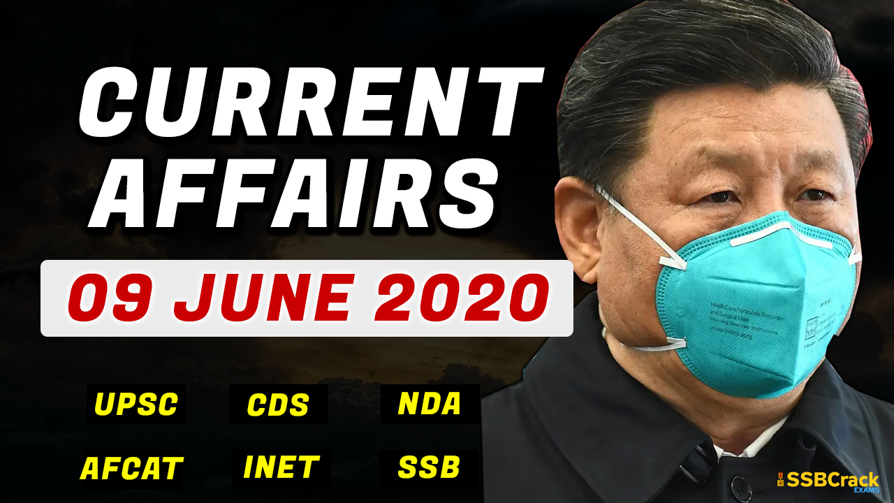 9 June 2020 Current Affairs