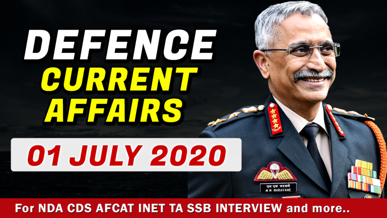 Defence-Current-Affairs-1-July-2020