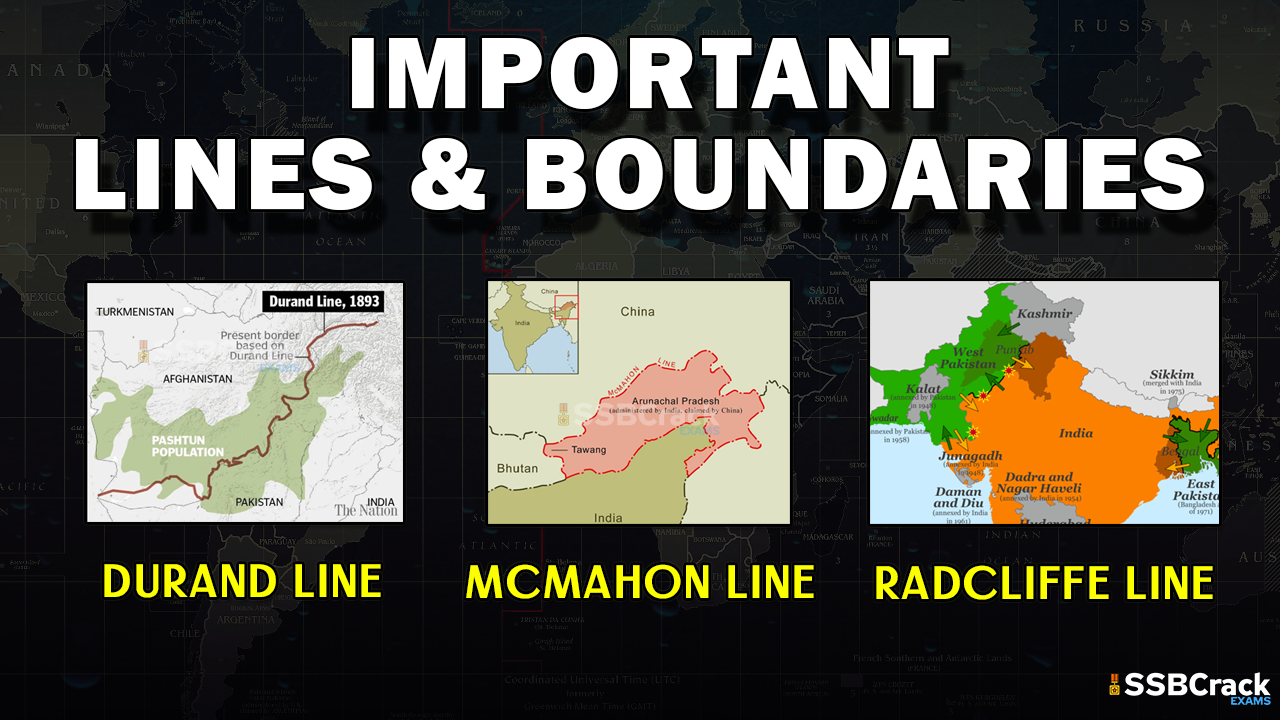 Lists Of Important Boundaries Lines In The World