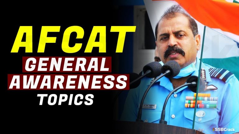 AFCAT General Awareness Section Analysis
