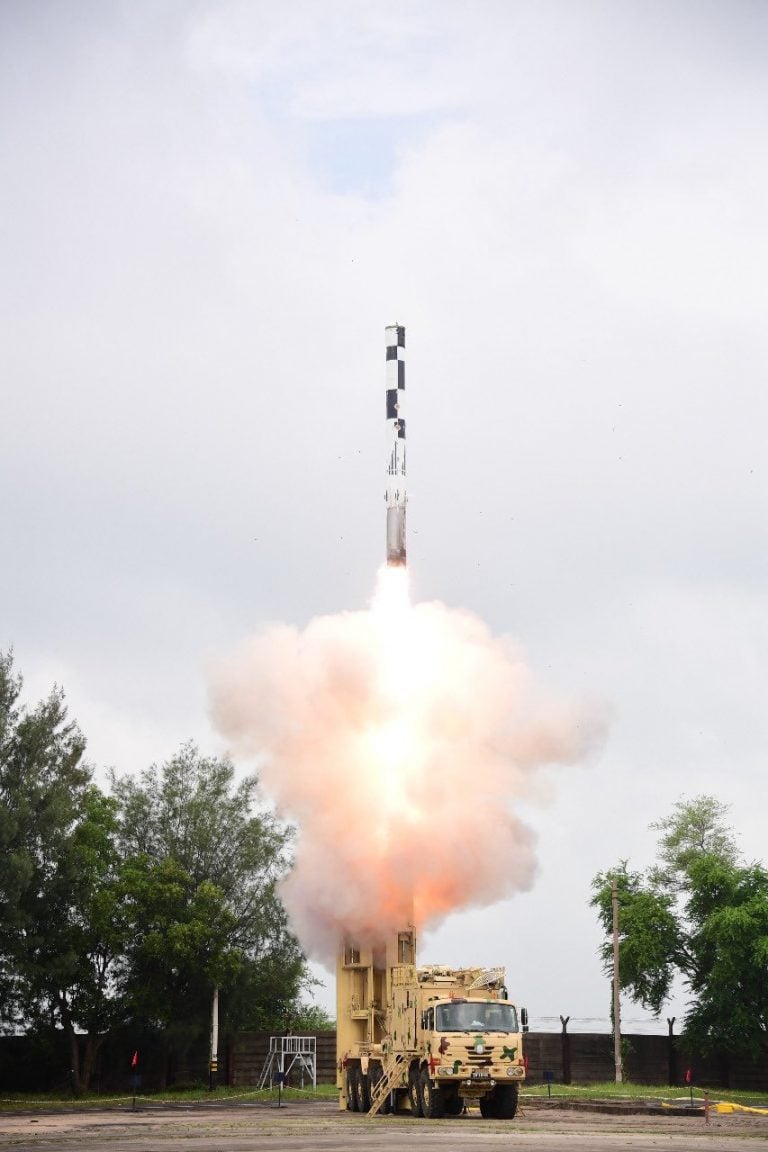 BrahMos Missile Featuring Indigenous Booster Successfully Flight Tested