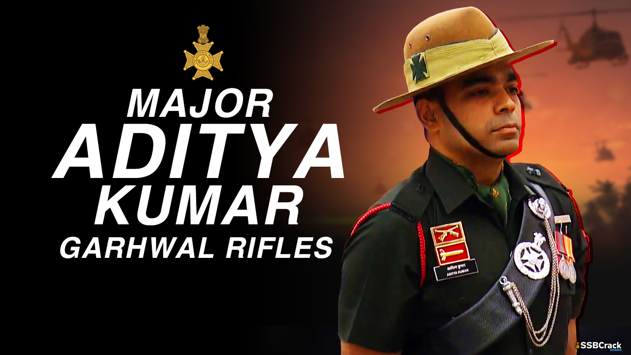 Major Aditya Kumar Garhwal Rifles