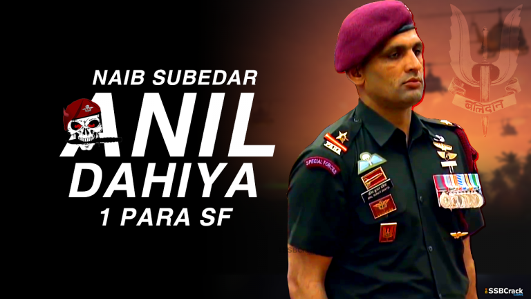 Naib Subedar Anil Kumar Dahiya 1 PARA SF