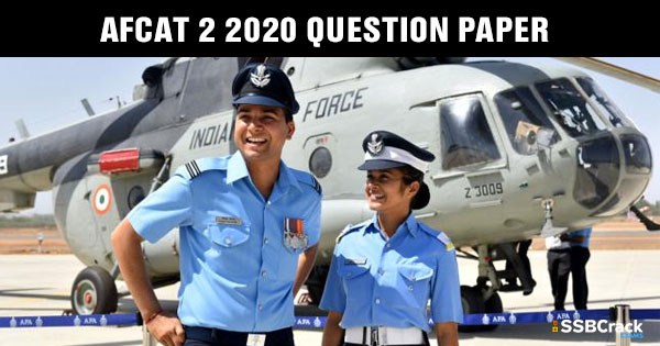 AFCAT-2-2020-Question-Paper