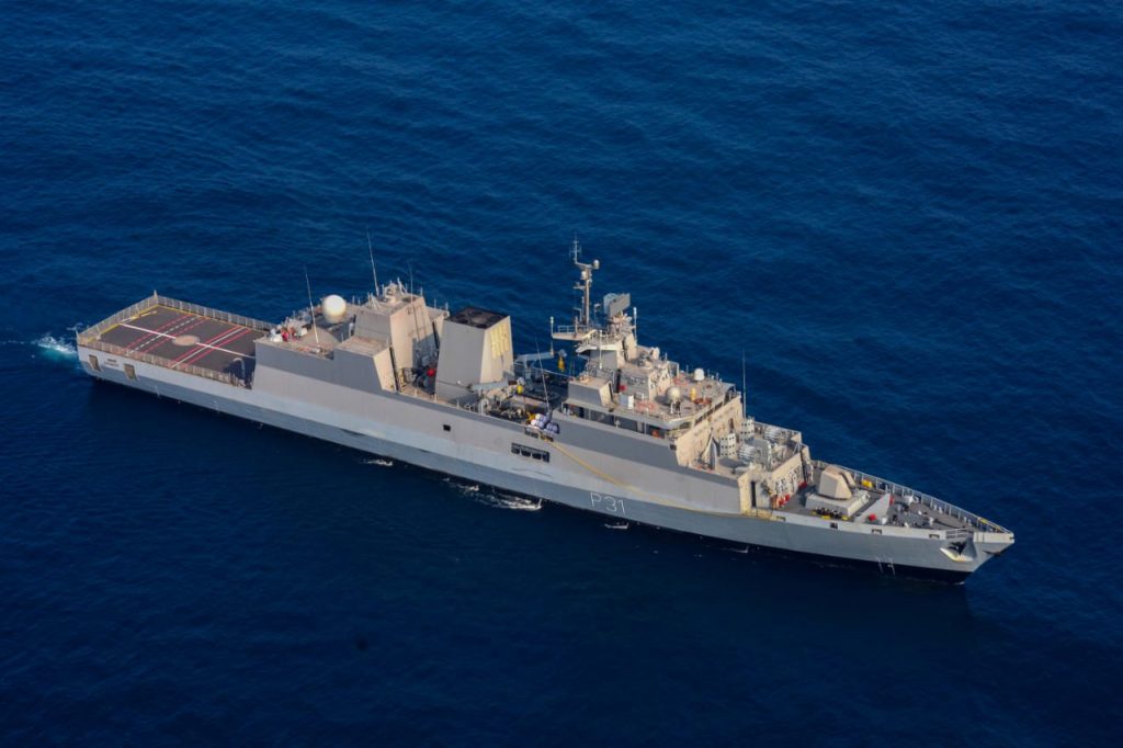 indigenously built asw corvette ins kavaratti 1