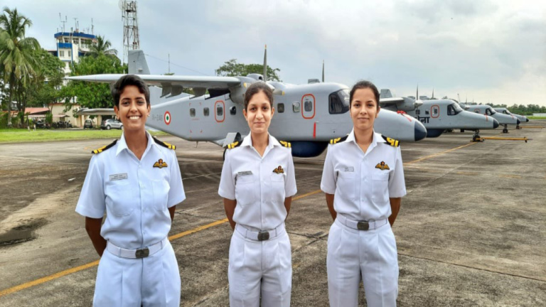 the first batch of women pilots of indian navy have been operationalized on dornier aircraft 1