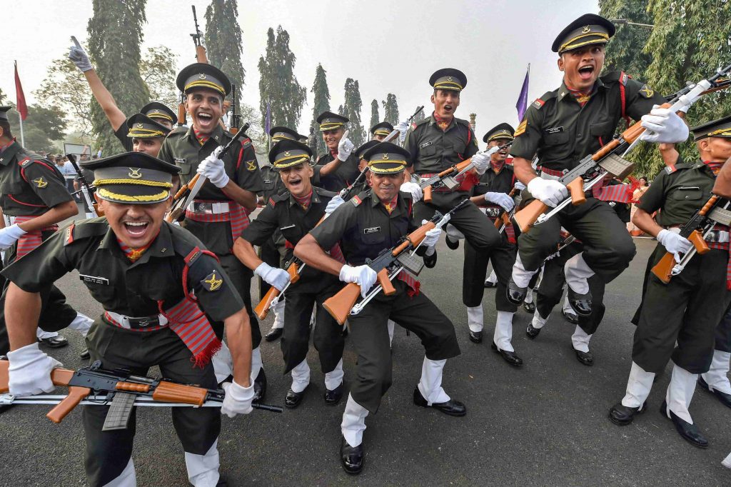 male cadets of ota chennai