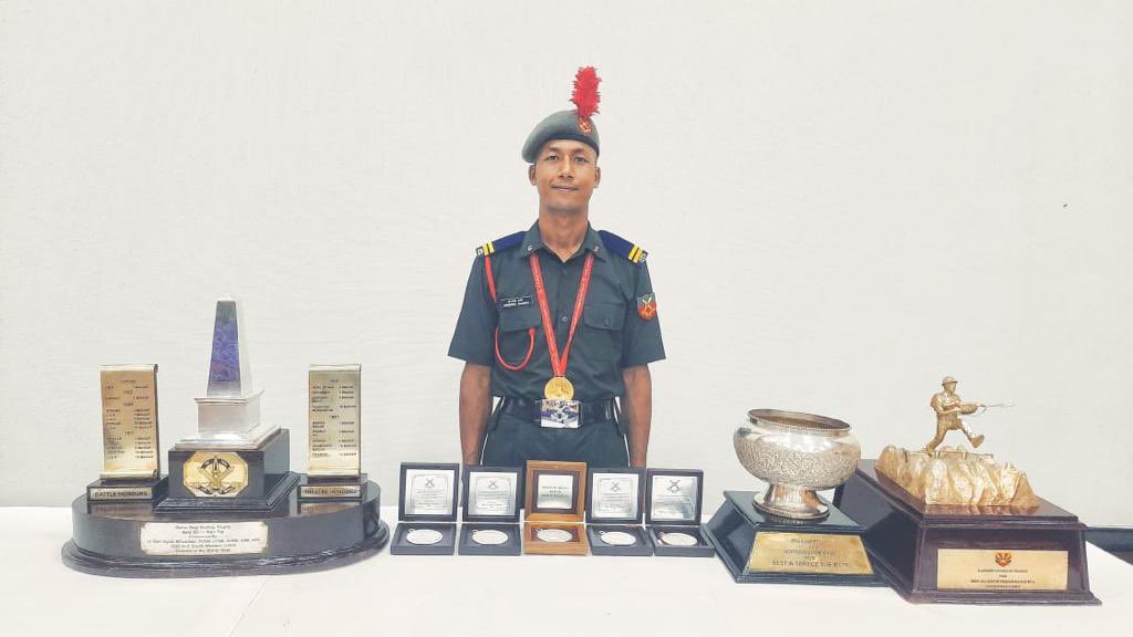 Academy Cadet Adjudant Gurumayum Kennedy Sharma