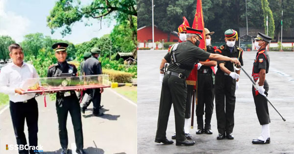 Lieutenant Mukesh Kumar Sword of Honour 1