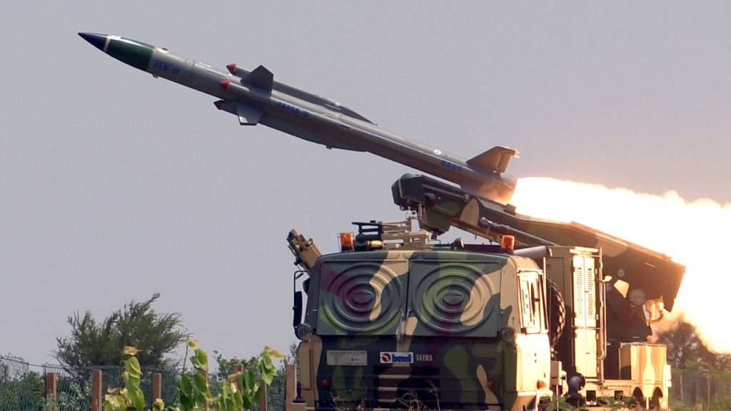 Akash Surface to Air Missile SAM System 1