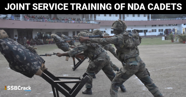 the joint service training of nda cadets by joint training team