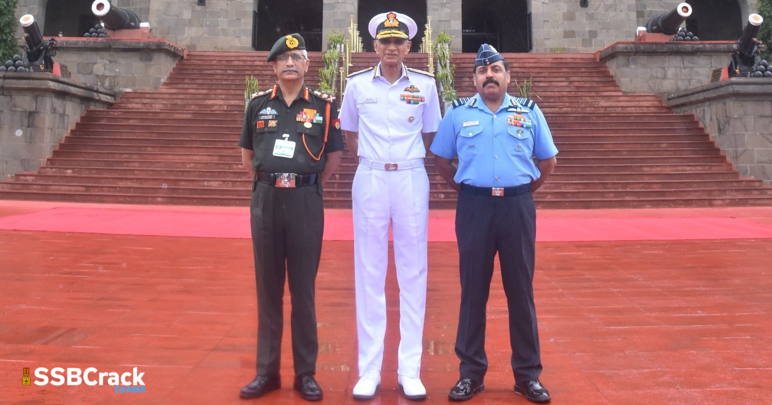 all three service chiefs visited the national defence academy nda