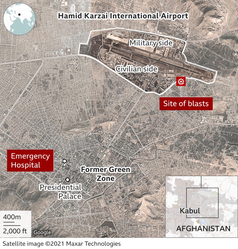 kabul airport attack site