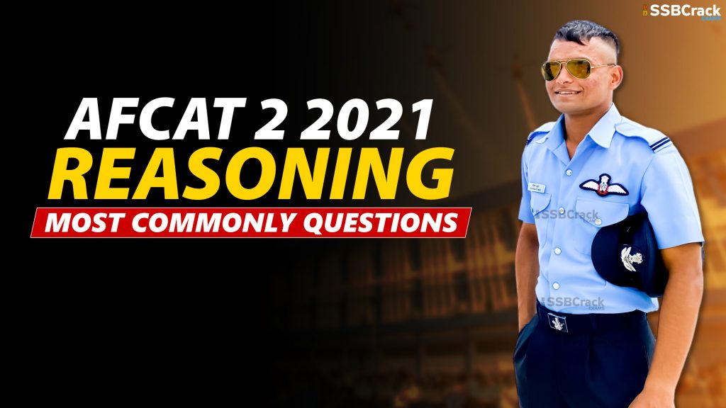 400 Most Commonly Asked Questions For AFCAT 2 2021 – Reasoning Section