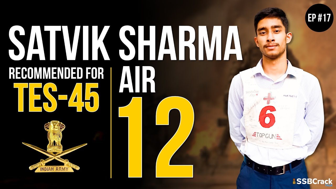 Satvik Sharma Recommended For TES 45