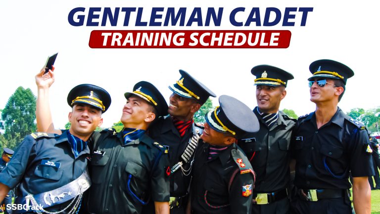 Gentleman Cadet Training Schedule