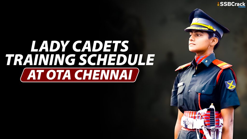 Lady Cadets Training Schedule at OTA Chennai