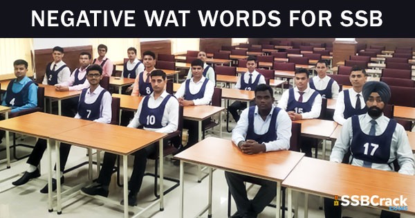 100-negative-wat-words-for-ssb-interview