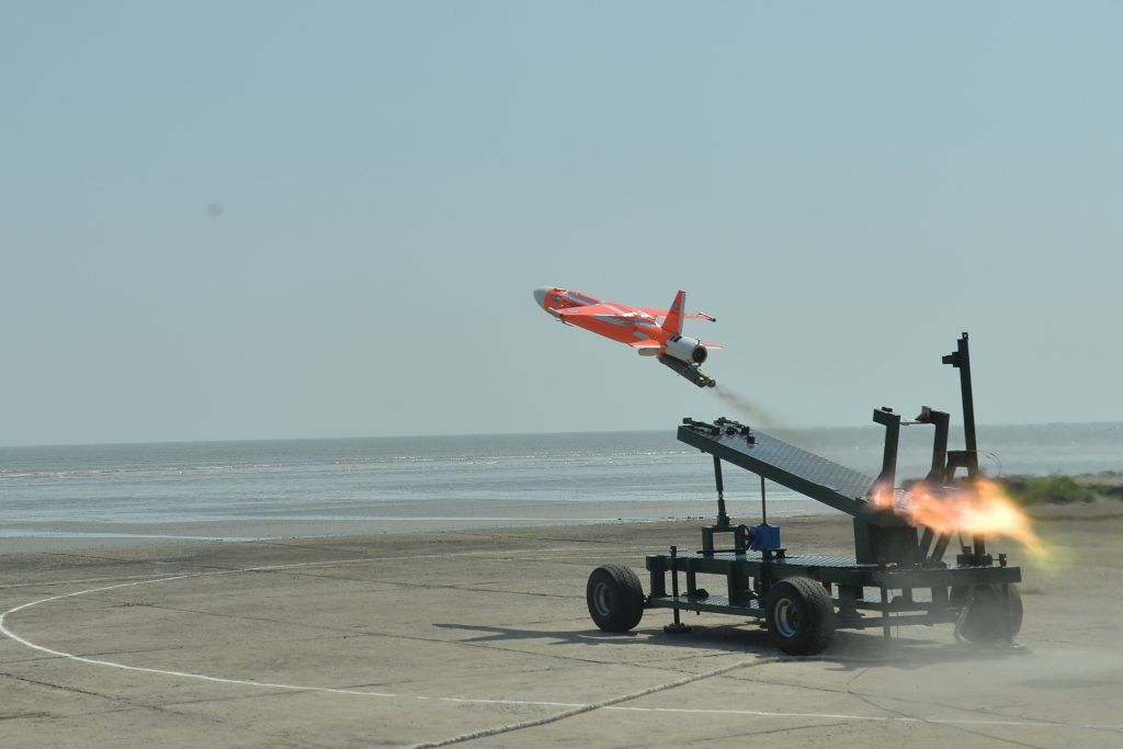 abhyas high speed expendable aerial target heat successfully flight tested