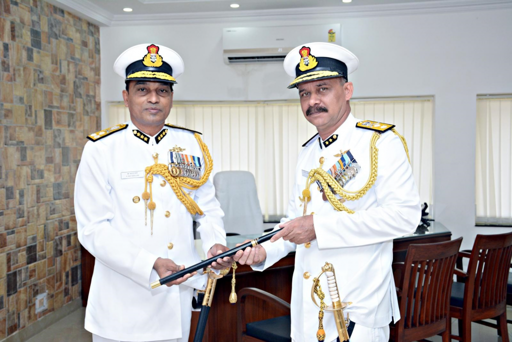 vs pathania appointed as adg of the indian coast guard
