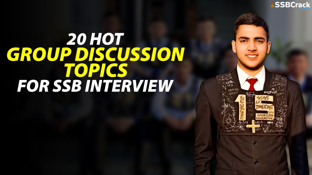 20 Hot Group Discussion Topics for SSB Interview